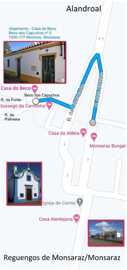 Vila Casa Do Beco Monsaraz Exteriér fotografie